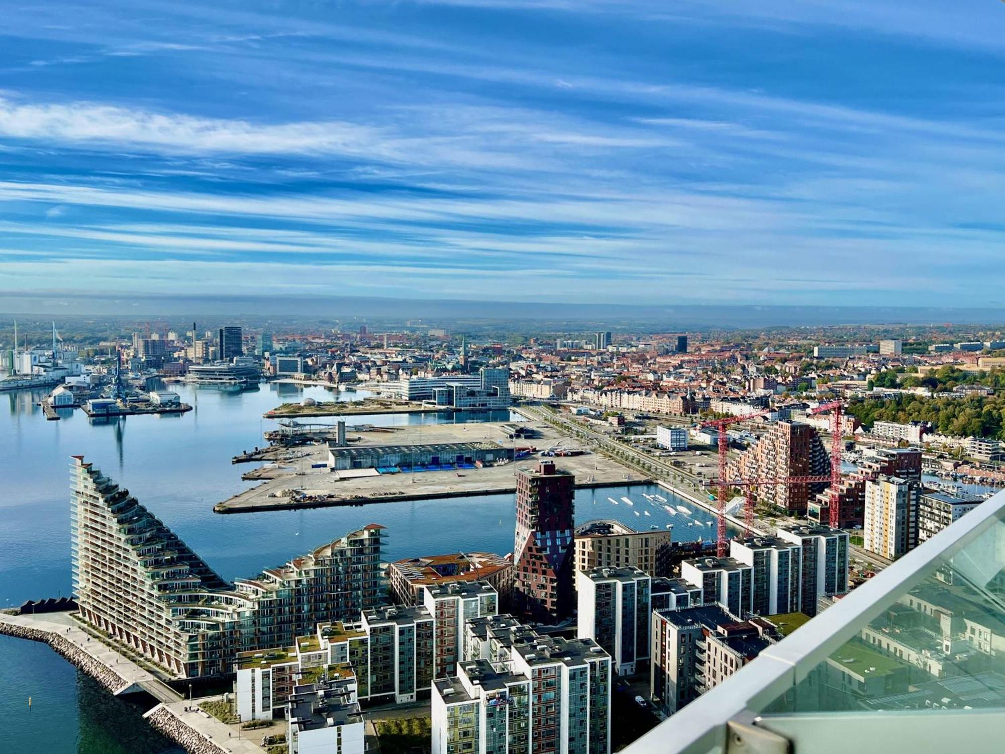 Penthouse Paradise On 39Th Floor Daire Århus Dış mekan fotoğraf
