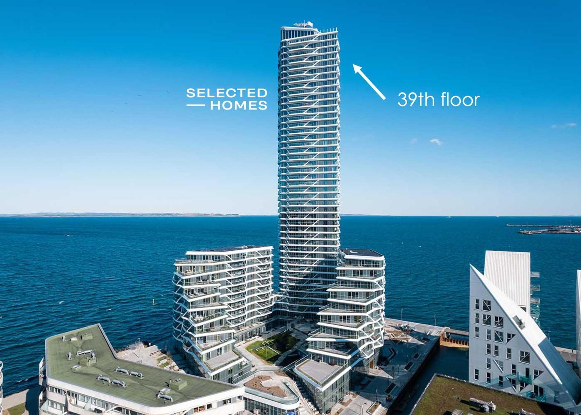 Penthouse Paradise On 39Th Floor Daire Århus Dış mekan fotoğraf